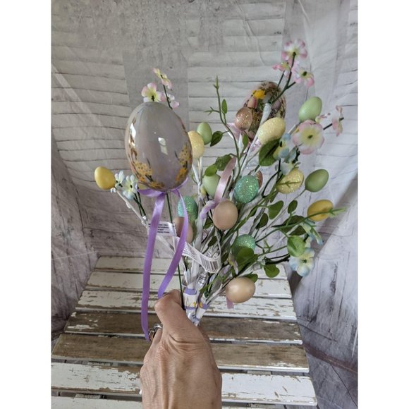Easter egg bouquet set new never used Easter - Picture 1 of 7